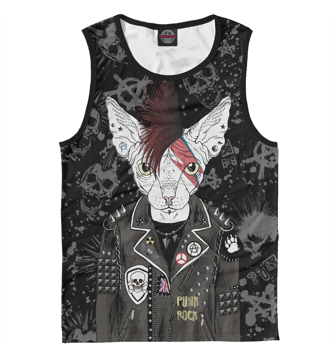 

Кот в косухе