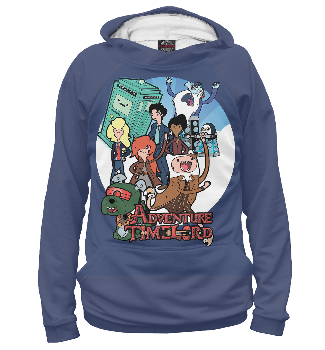 

Adventure time в стиле Доктор Кто