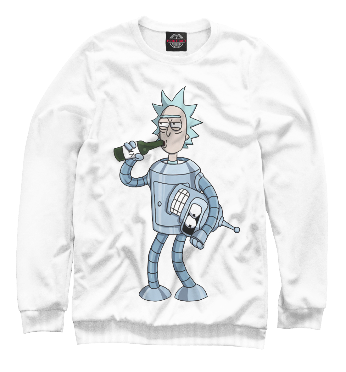 

Рик в костюме Бендера