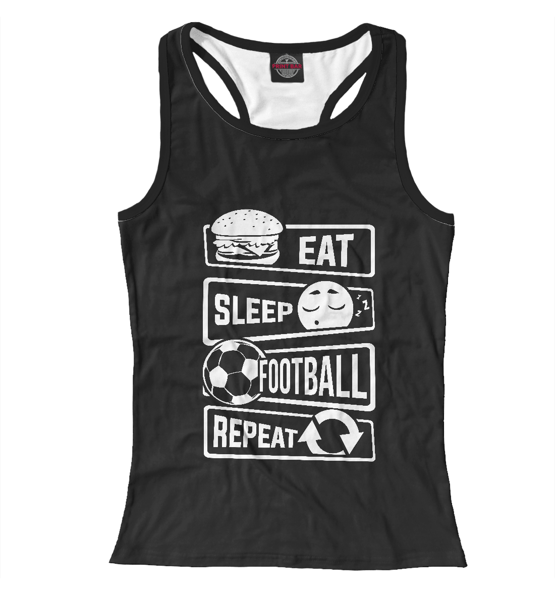 

Есть, спать, футбол