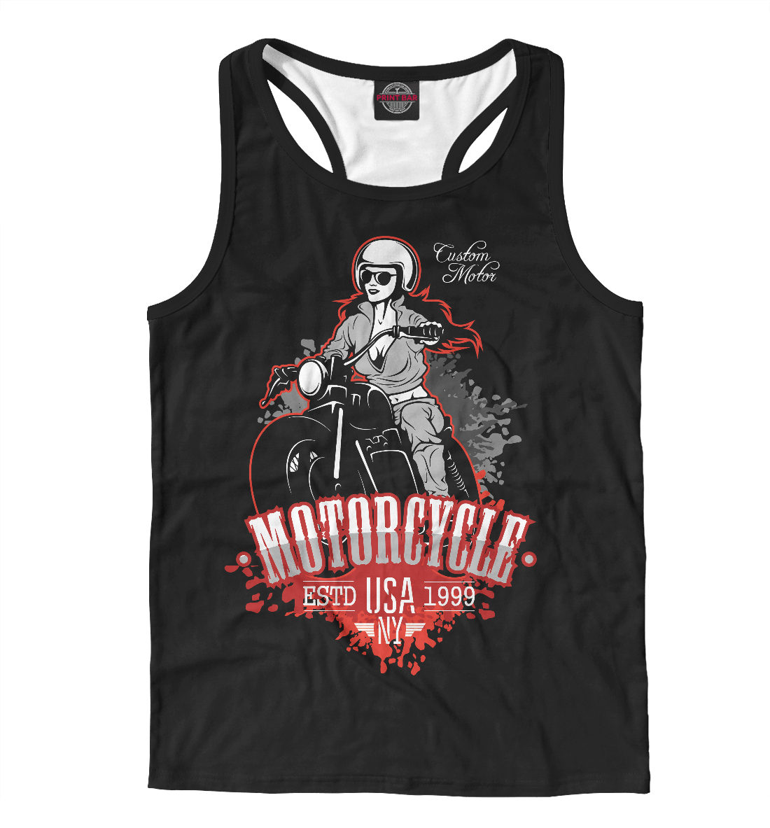 

Girl motorcyclist