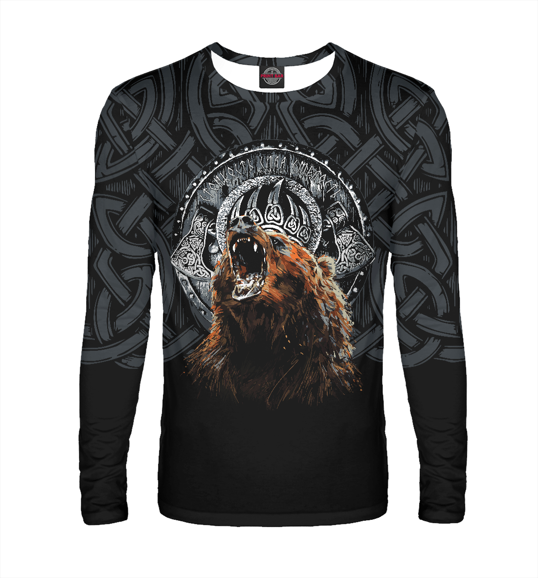 

Медведь и щит Велеса