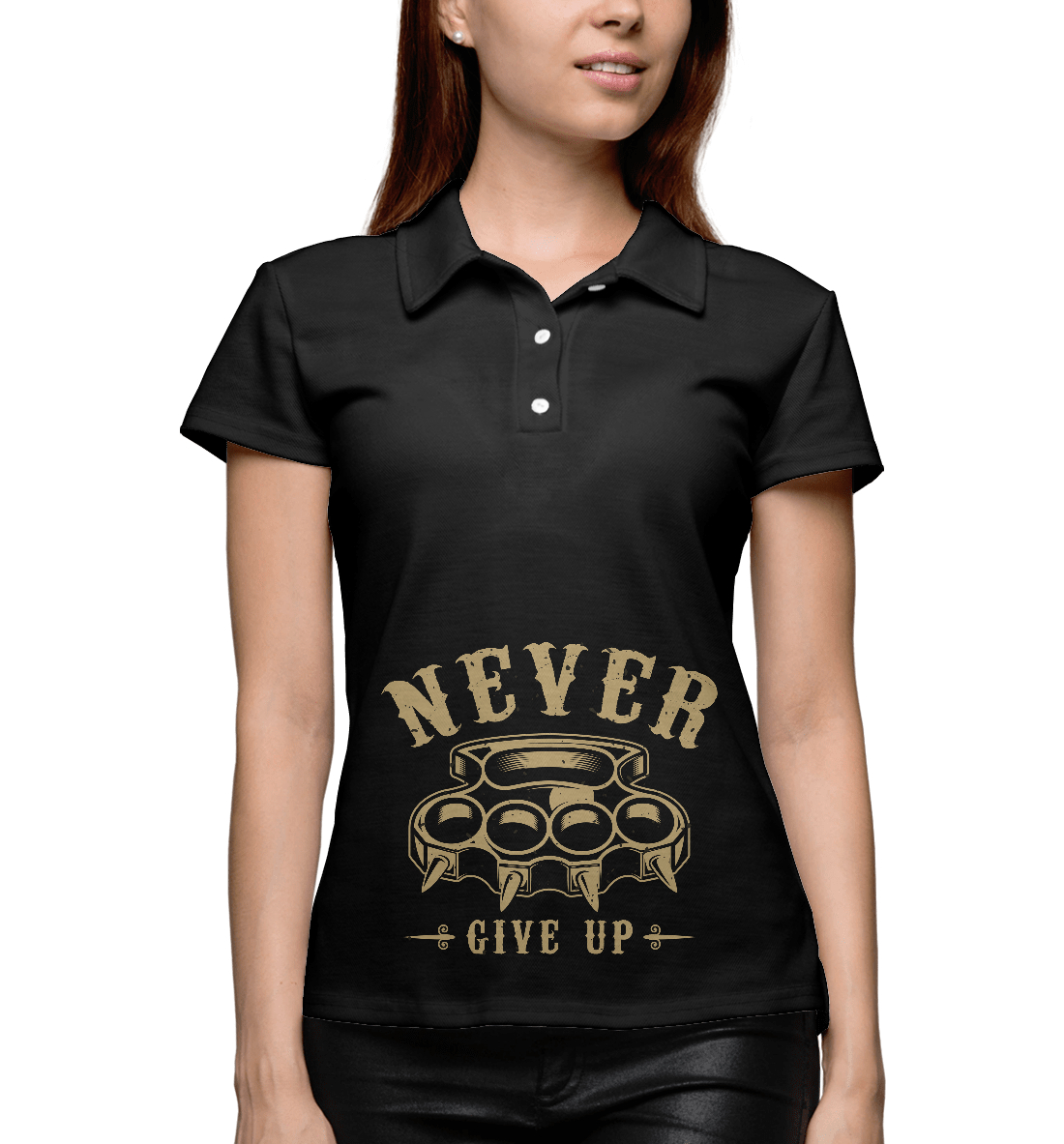 

Never give up