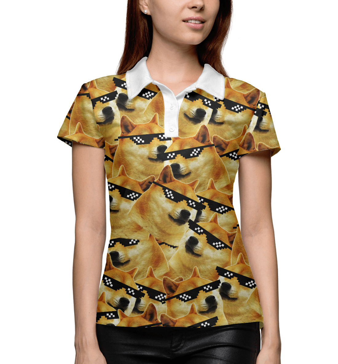 

Doge мем в deal with it очках