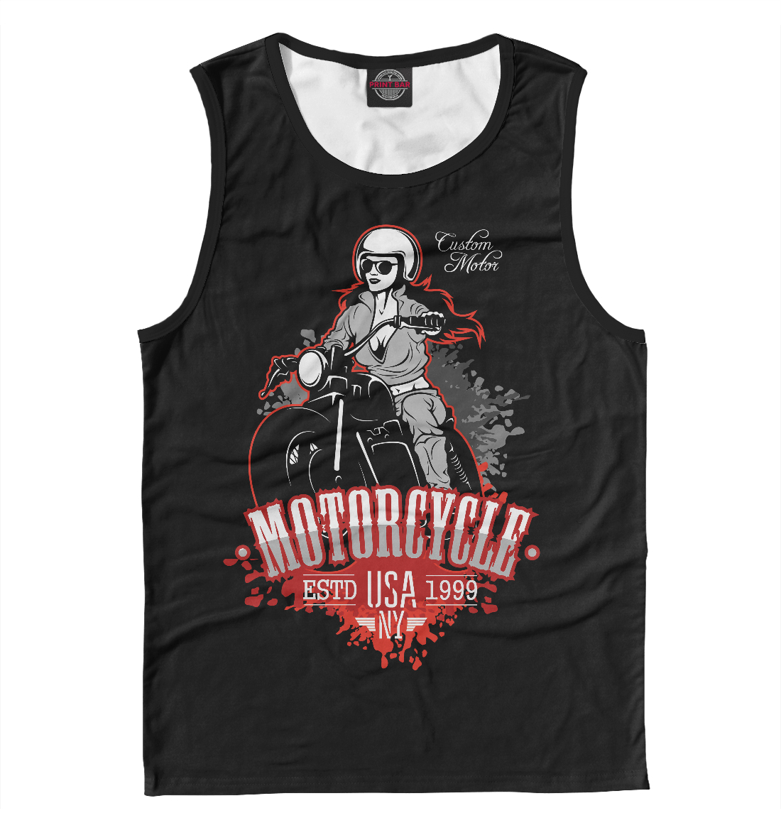 

Girl motorcyclist