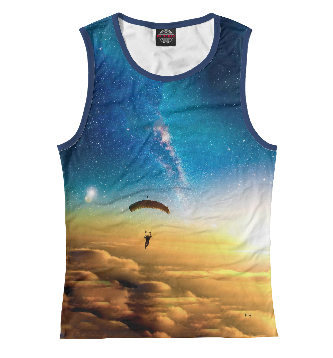 

Парашютист в космосе