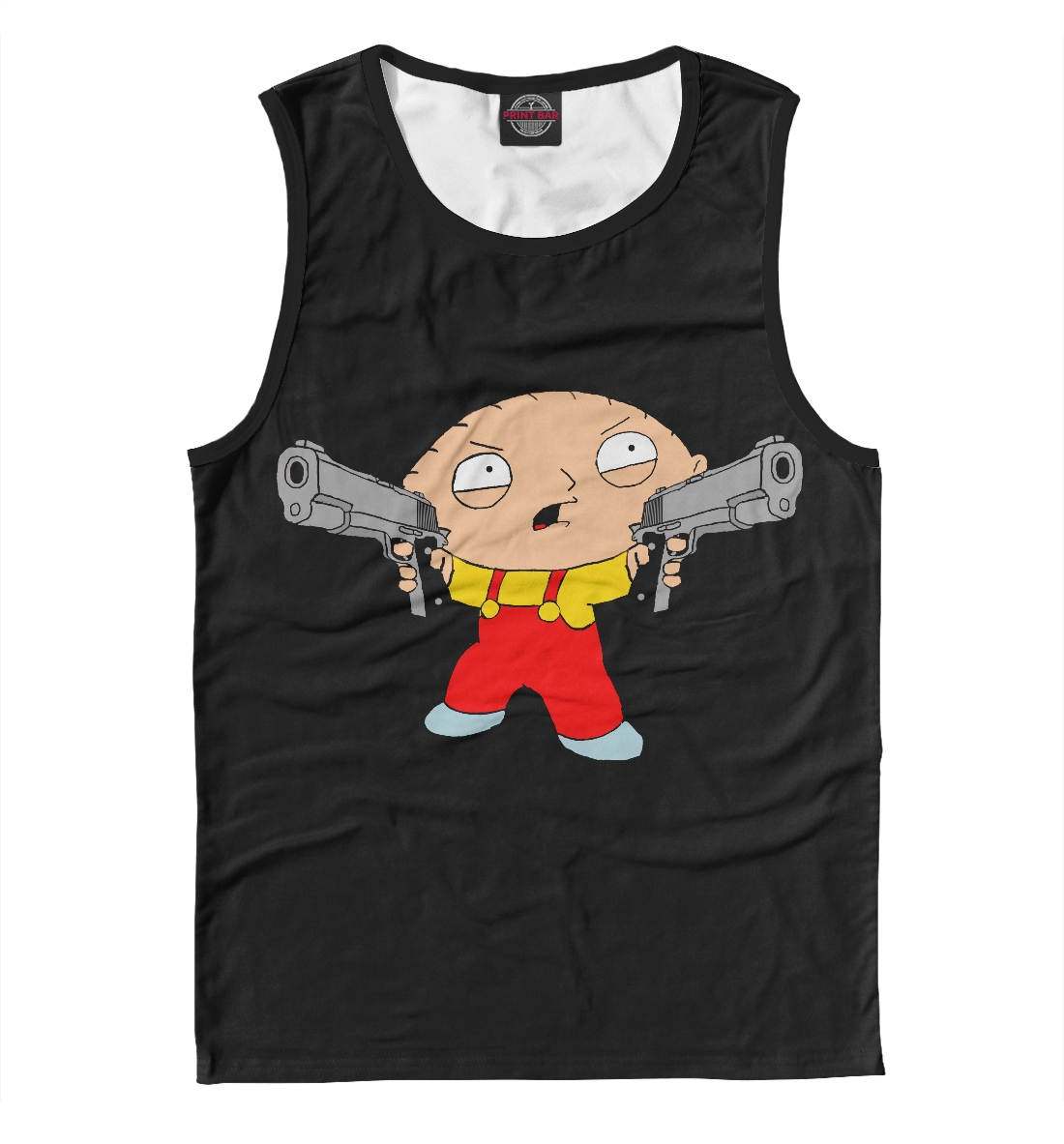 

Стьюи Гриффин с пистолетами