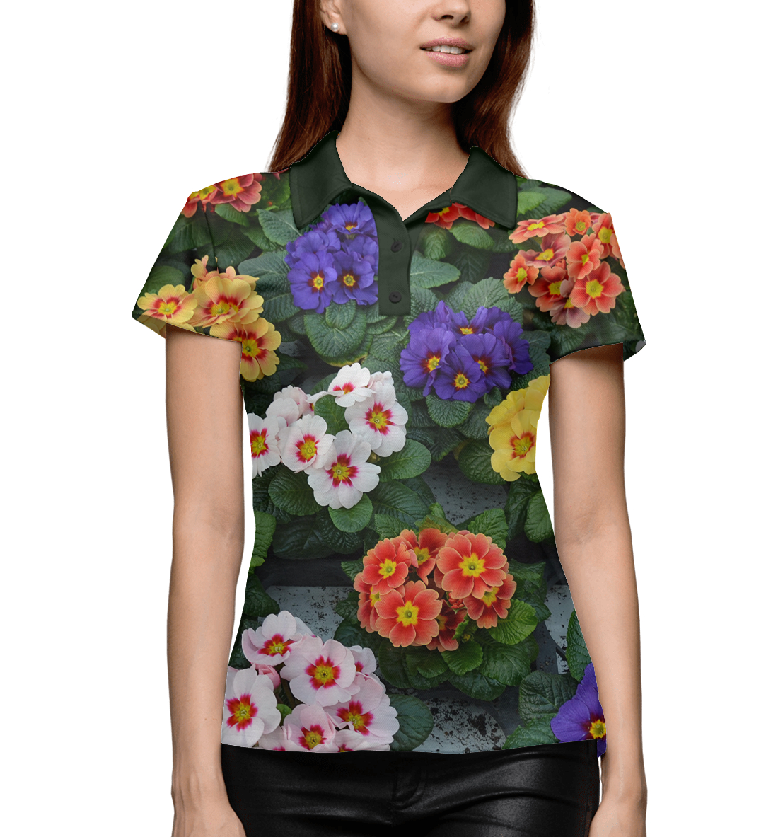 

Клумба с цветами