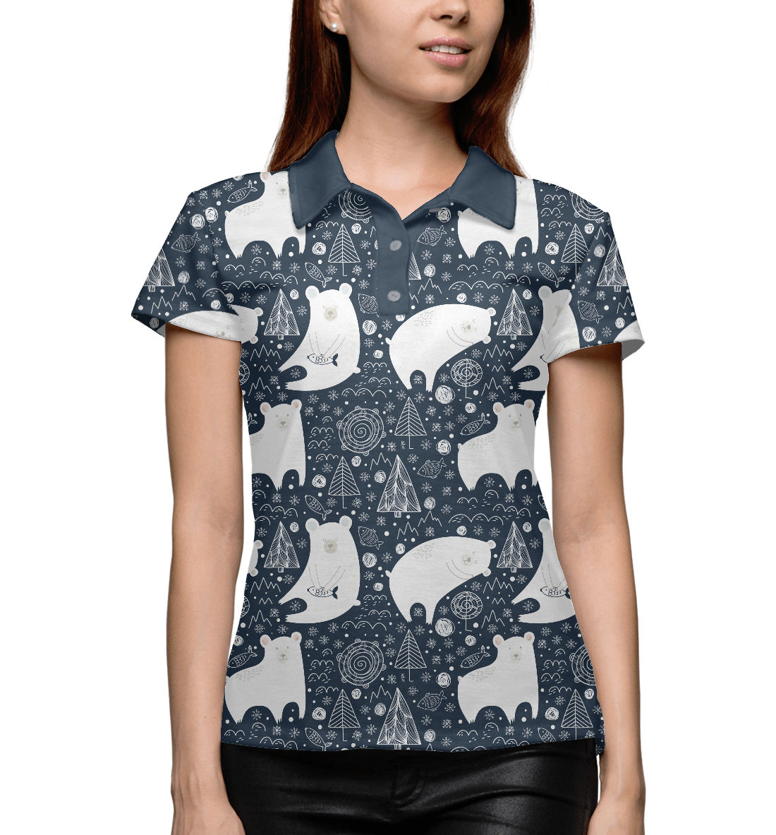 

Белые медведи