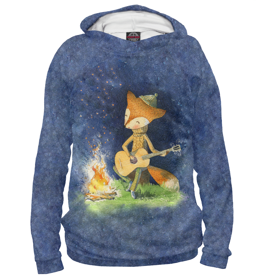 

A Tiny Fox and his Guitar