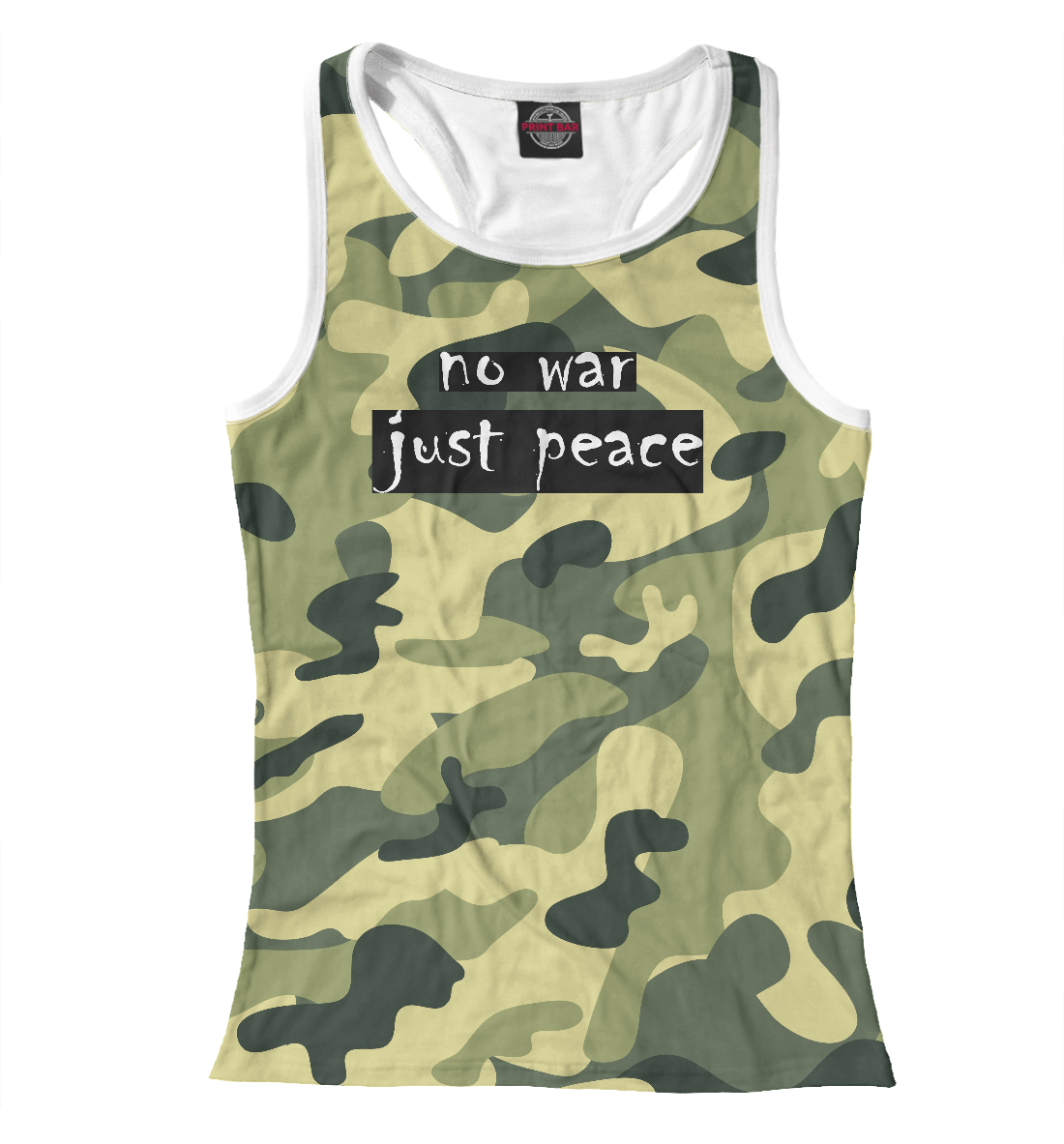 

NO WAR. JUST PEACE.