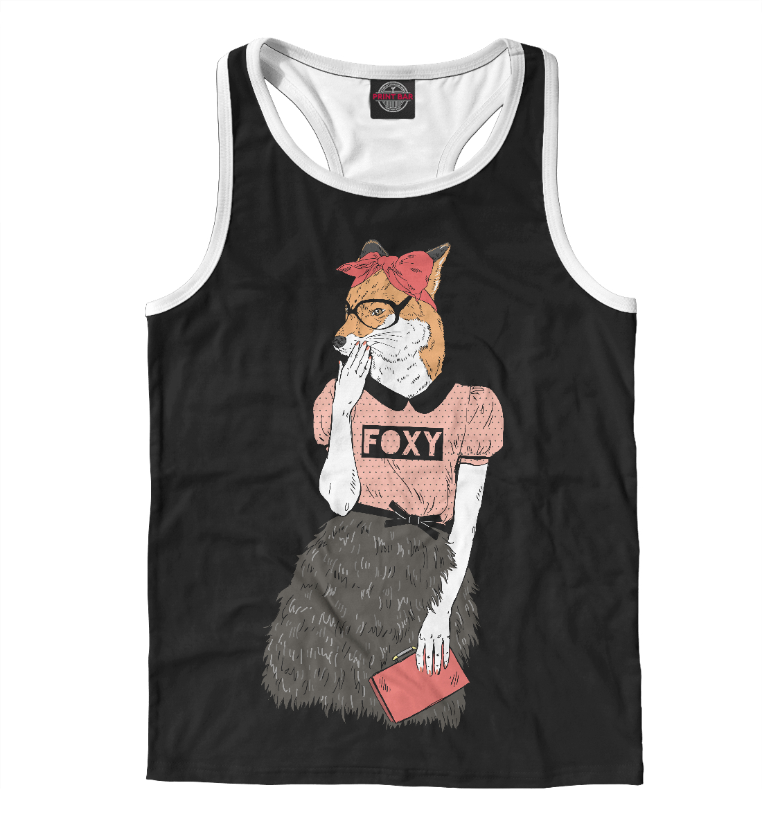 

Модница лиса