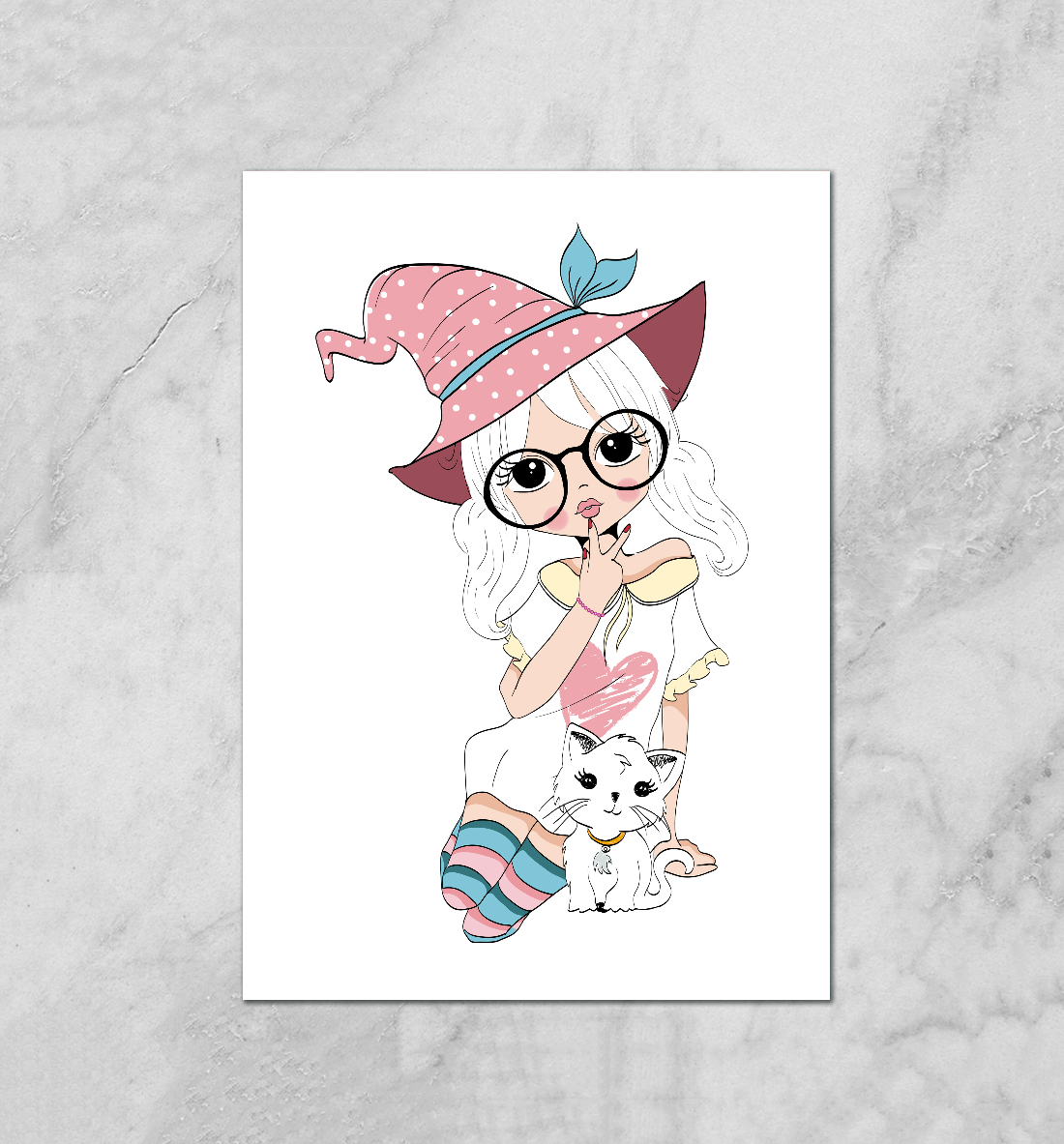 

Девочка с котом