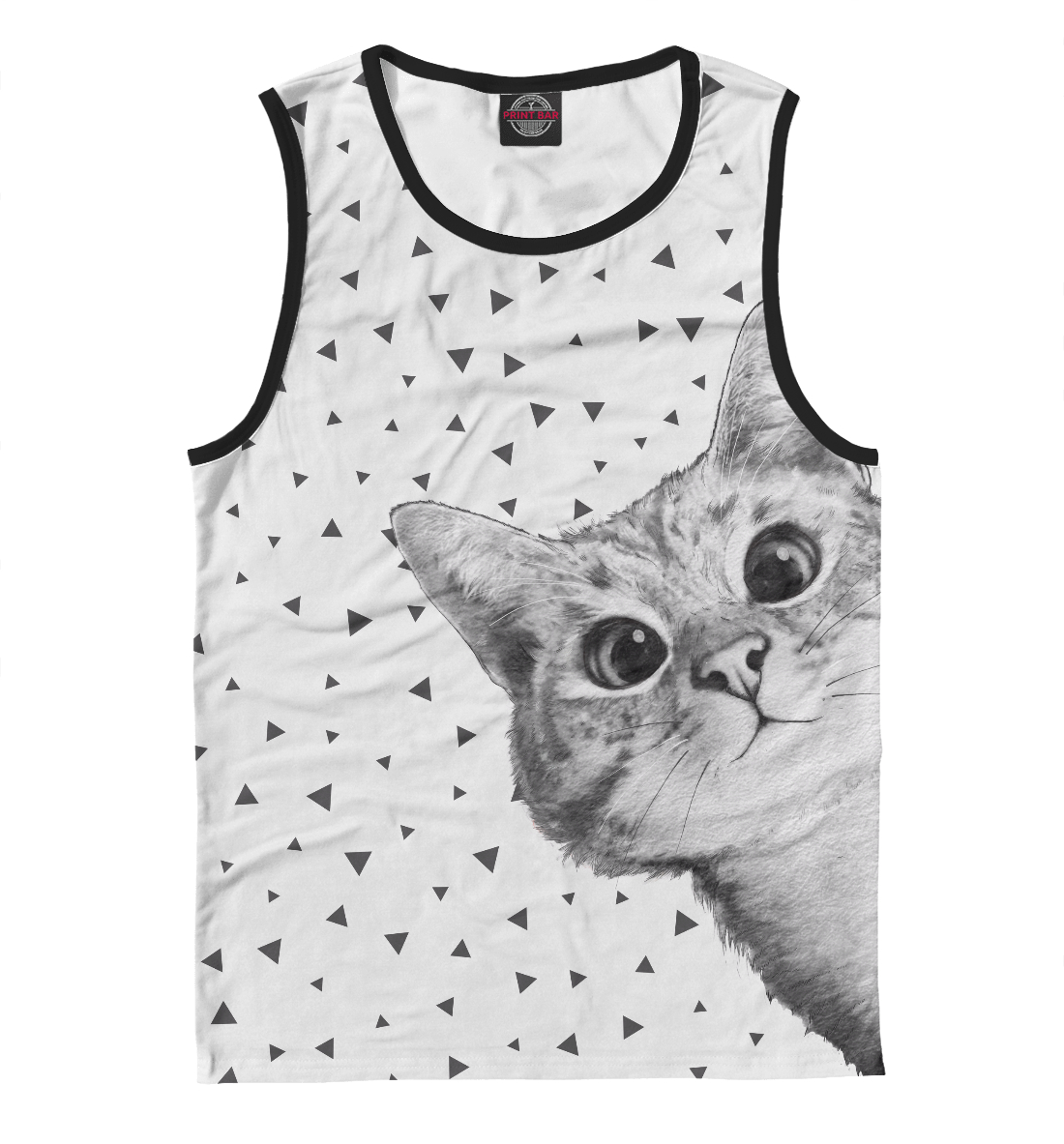 

Подглядывающий кот