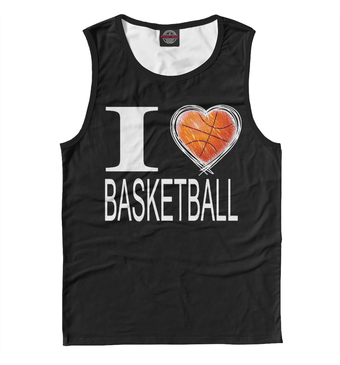 

I Love Basketball Black