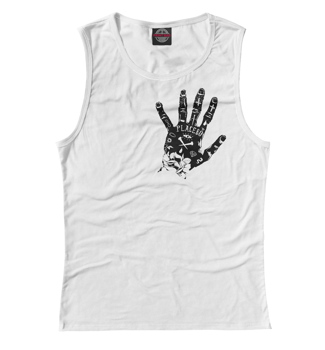 

Placebo hand black