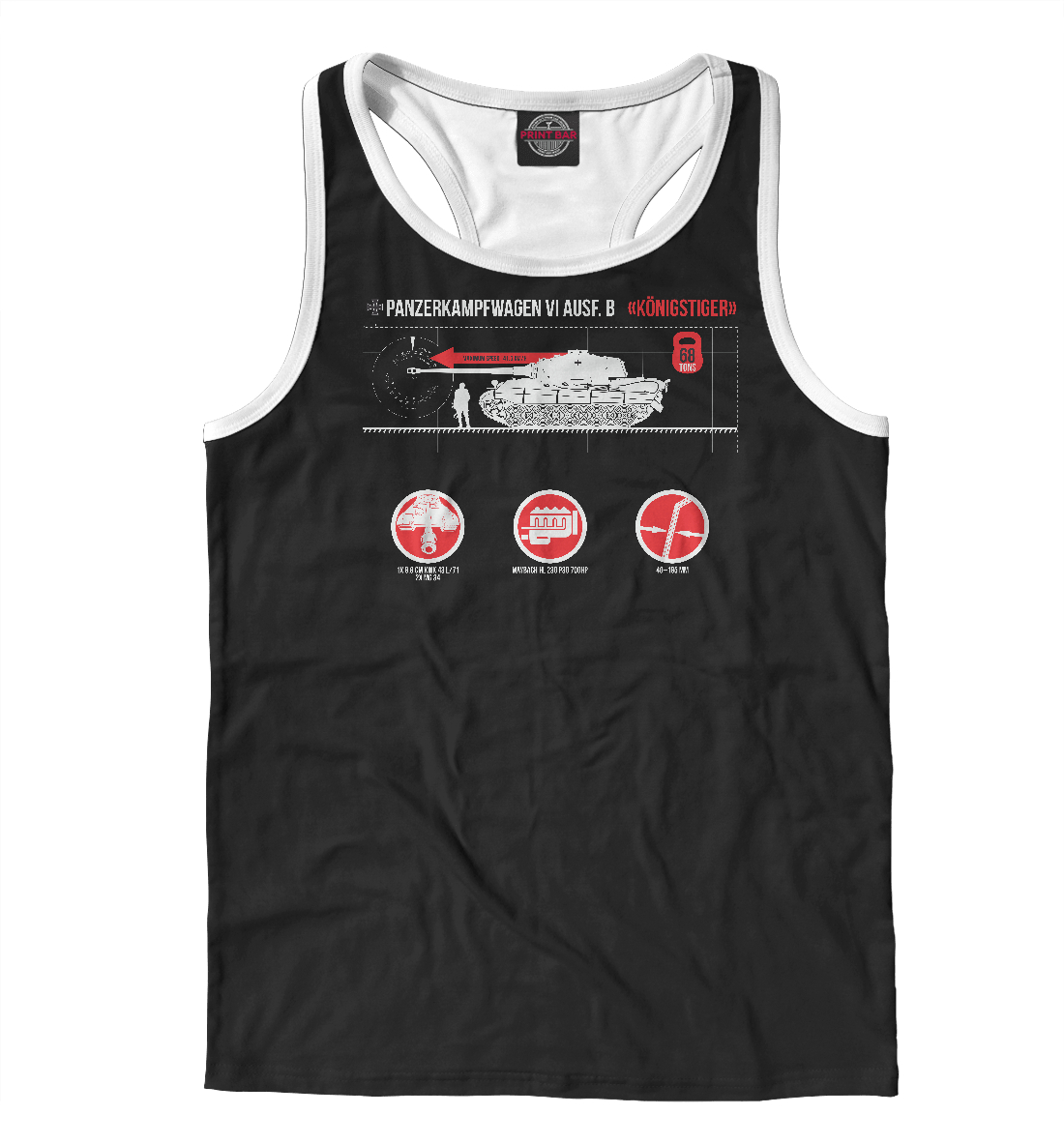 

Инфографика Tiger II