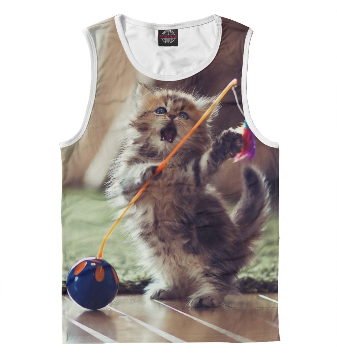 

Игривый котенок