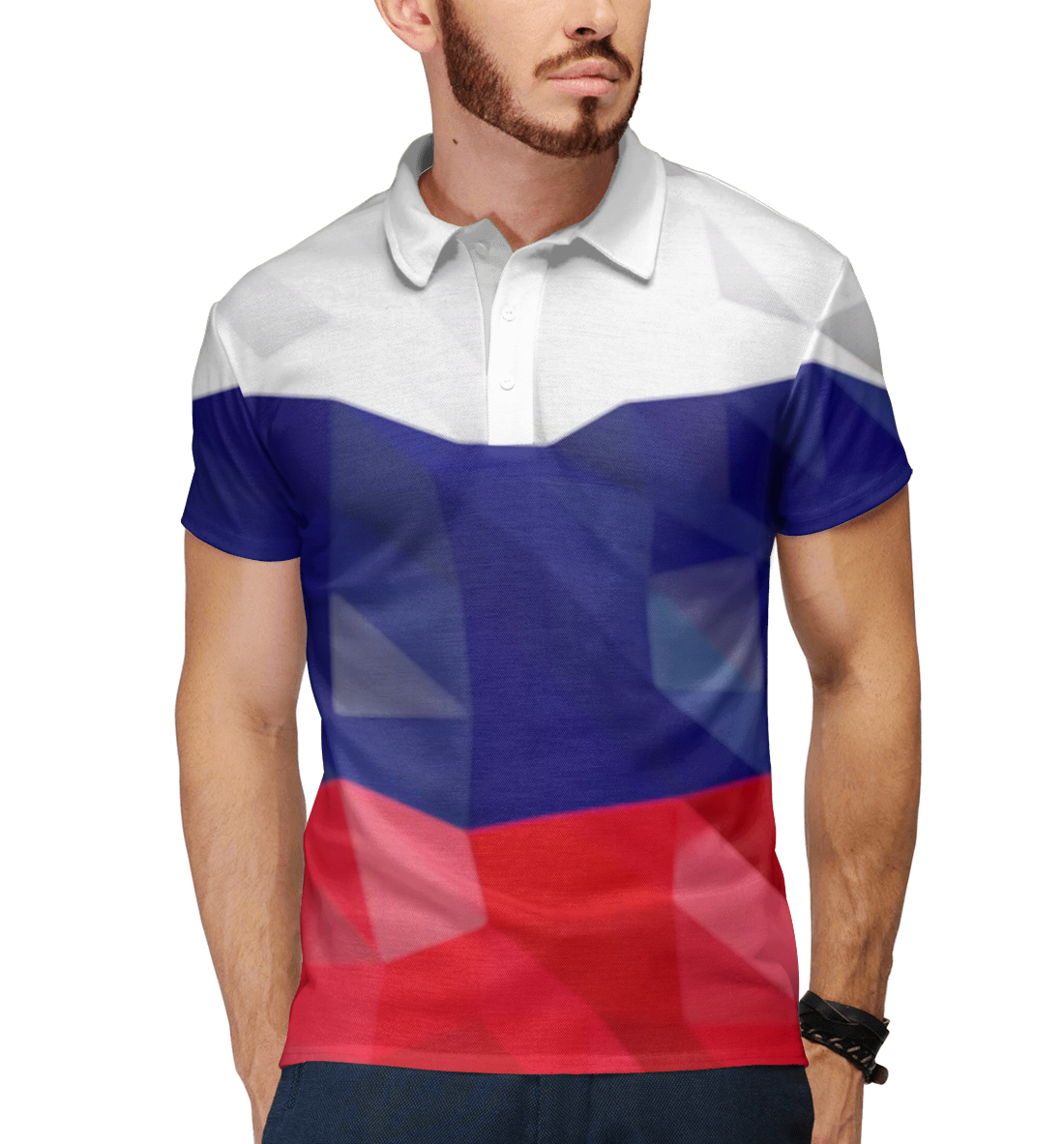 

Флаг России полигоны