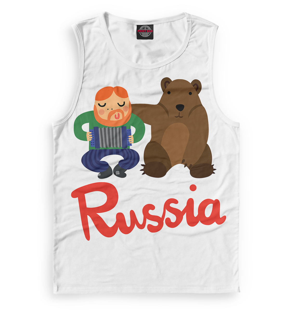 

Медведь и гармонист