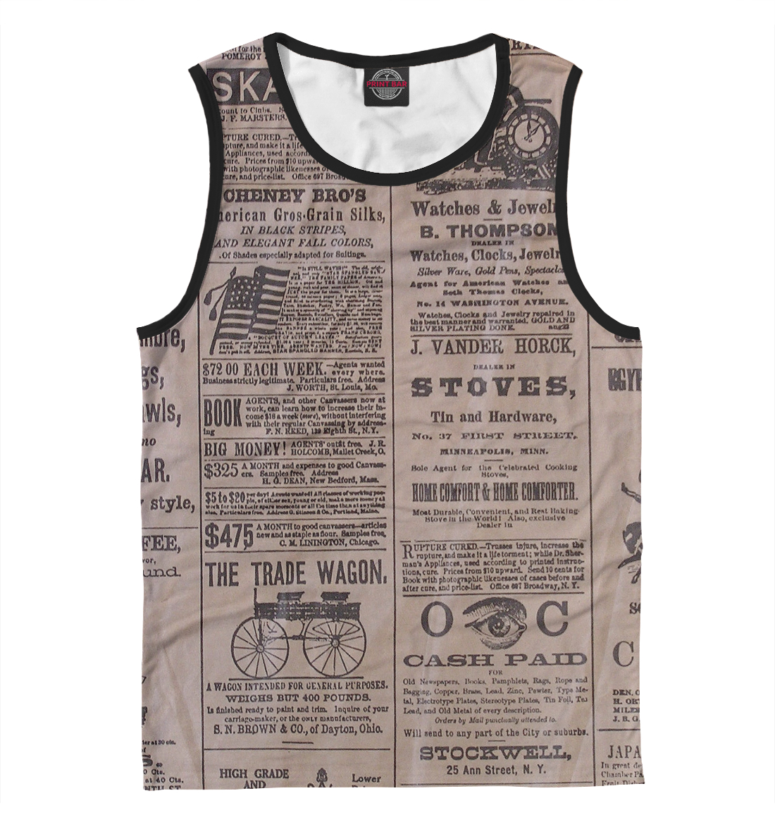 

Vintage Newspaper
