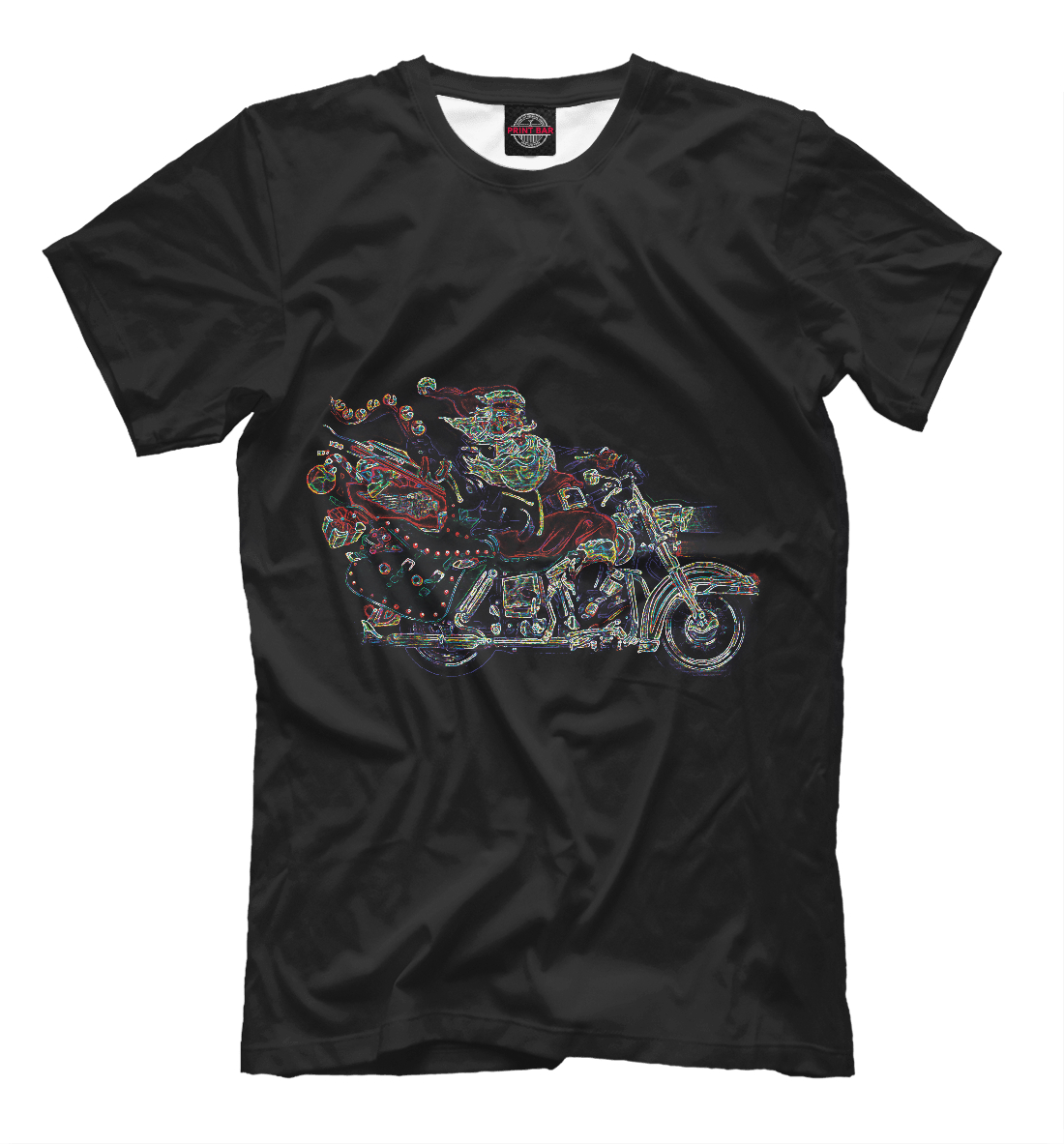 

Дед Мороз на харлее