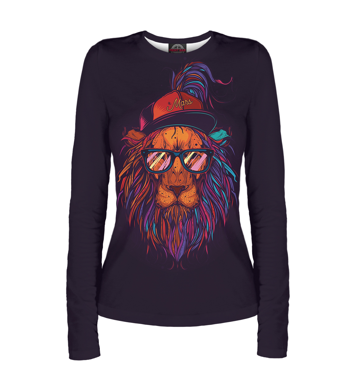 

Lion with glasses