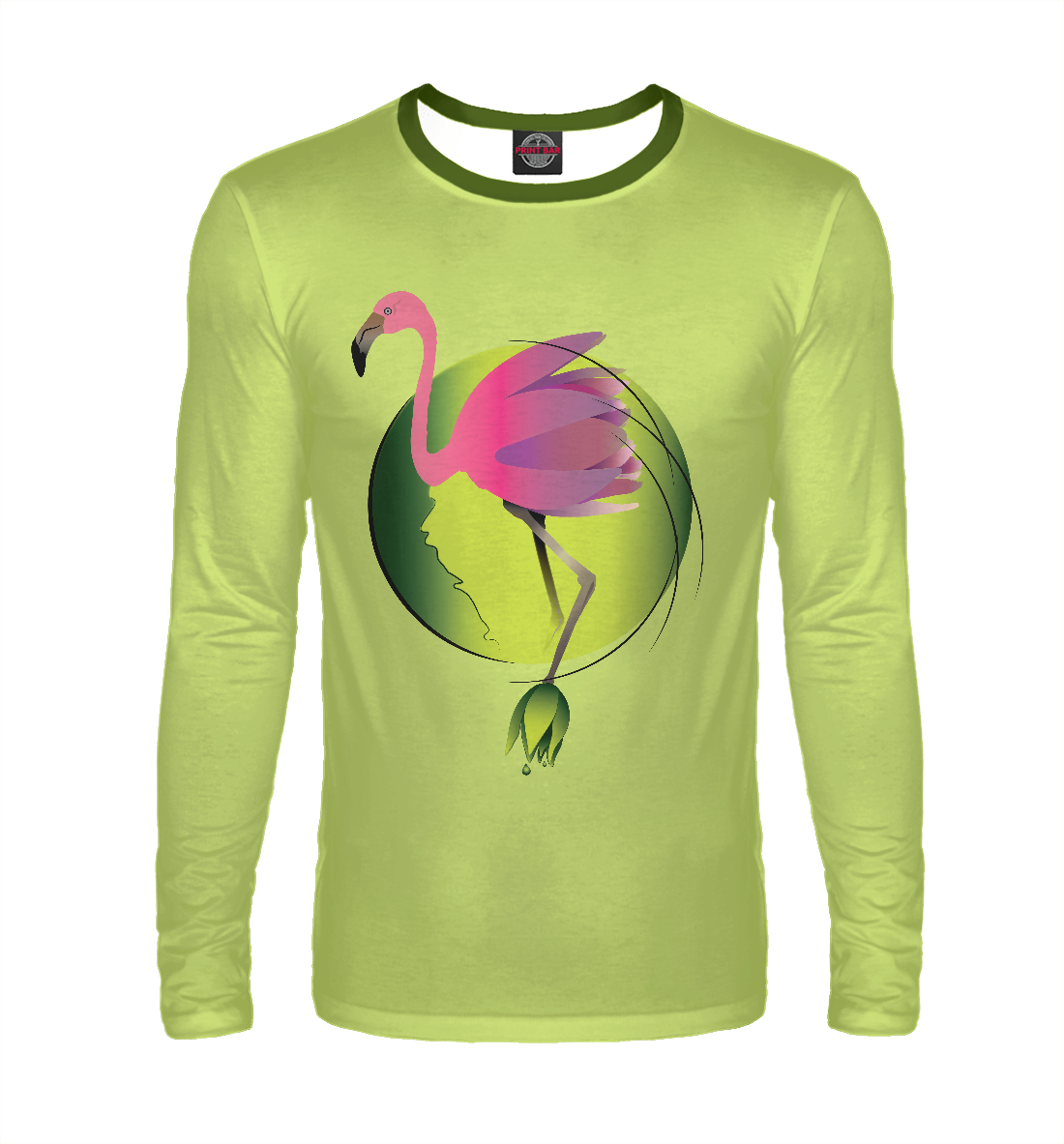 

Розовый фламинго