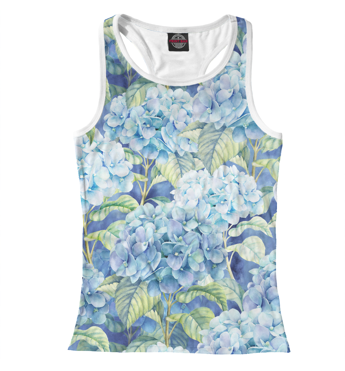 

Голубая гортензия