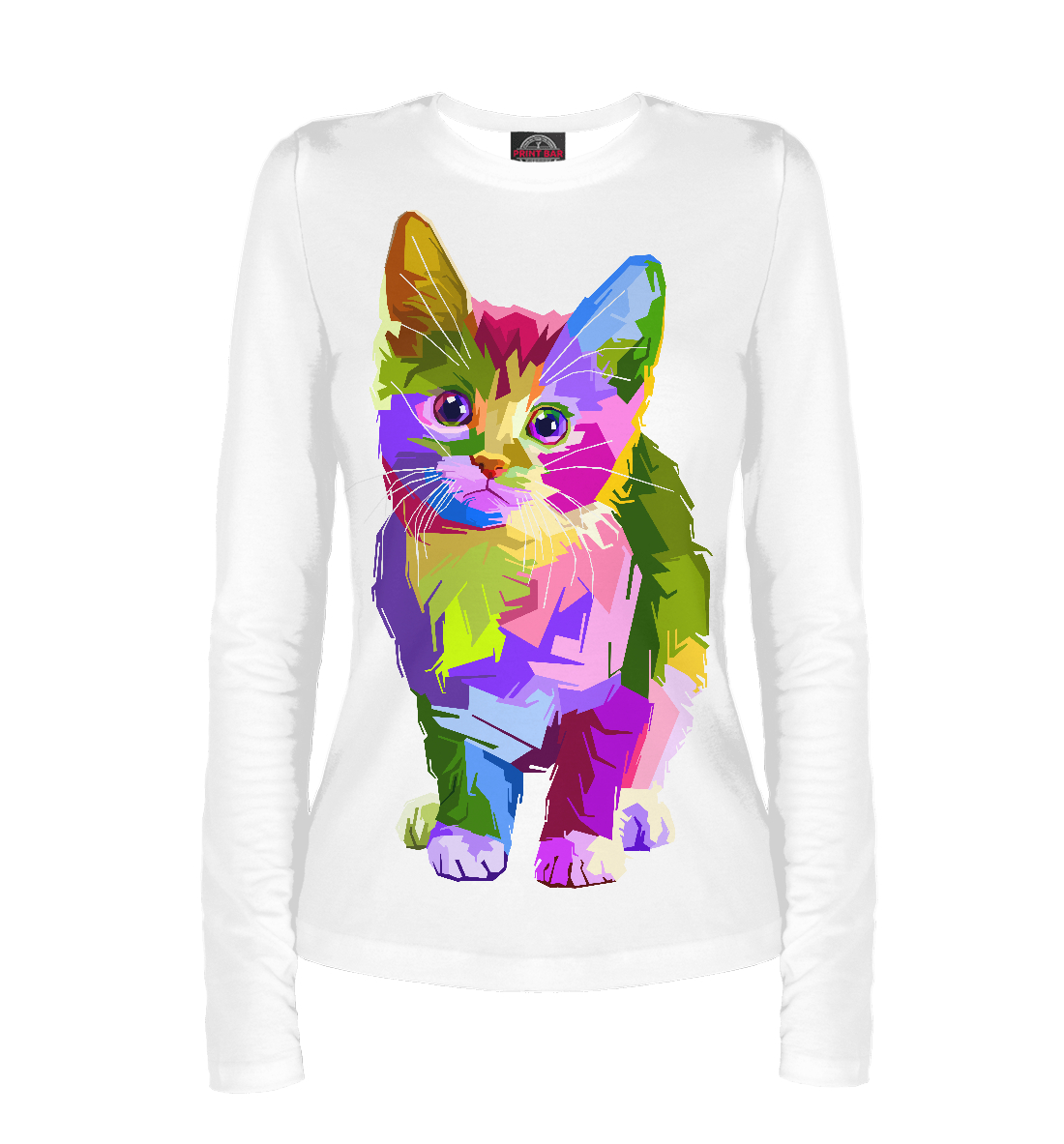 

Разноцветный котик