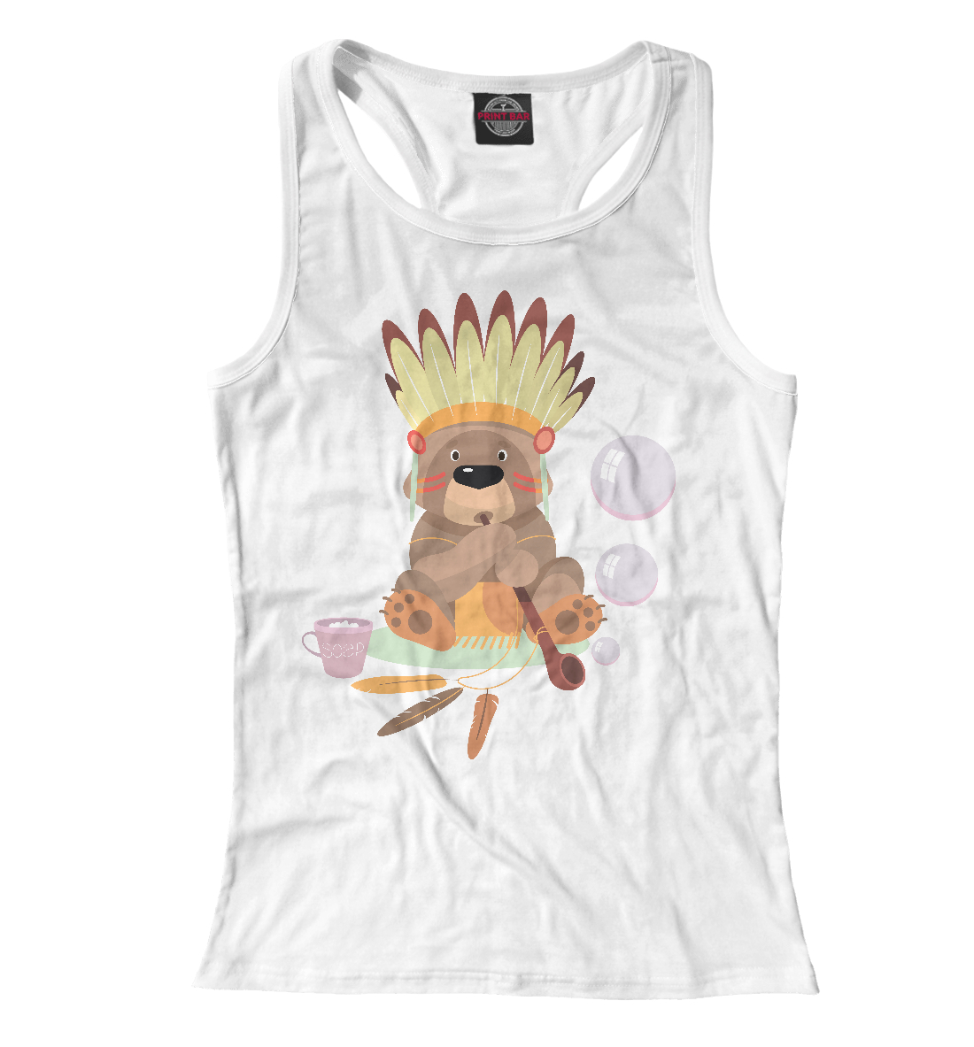 

Медвежонок выдувает пузыри