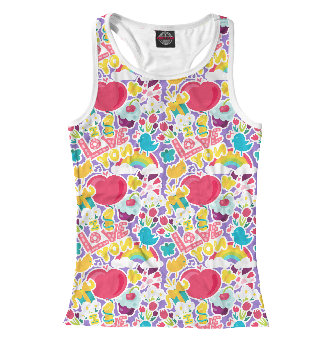 

Романтический любовный узор