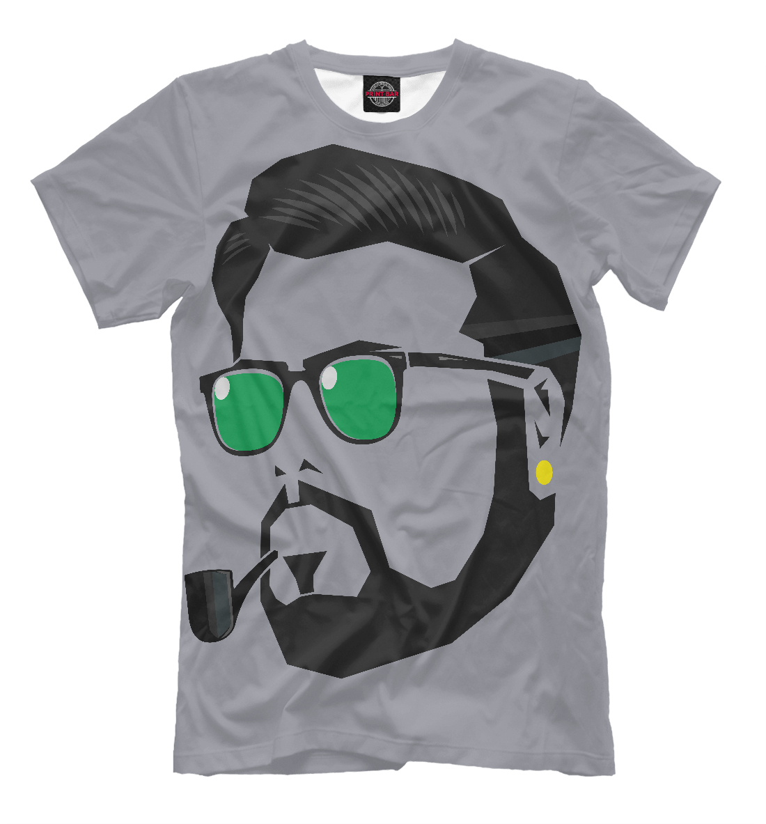 

Бородач с трубкой