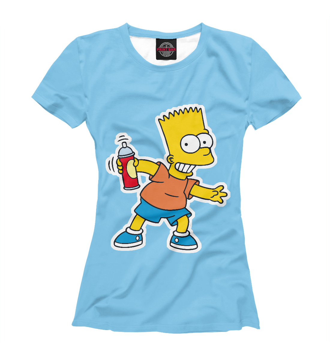 

Барт Симпсон с баллончиком