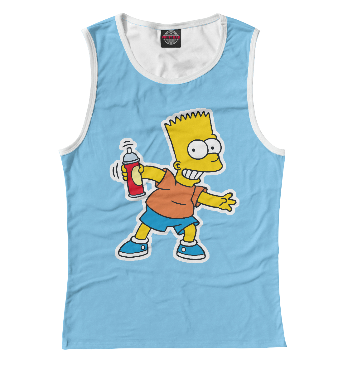 

Барт Симпсон с баллончиком