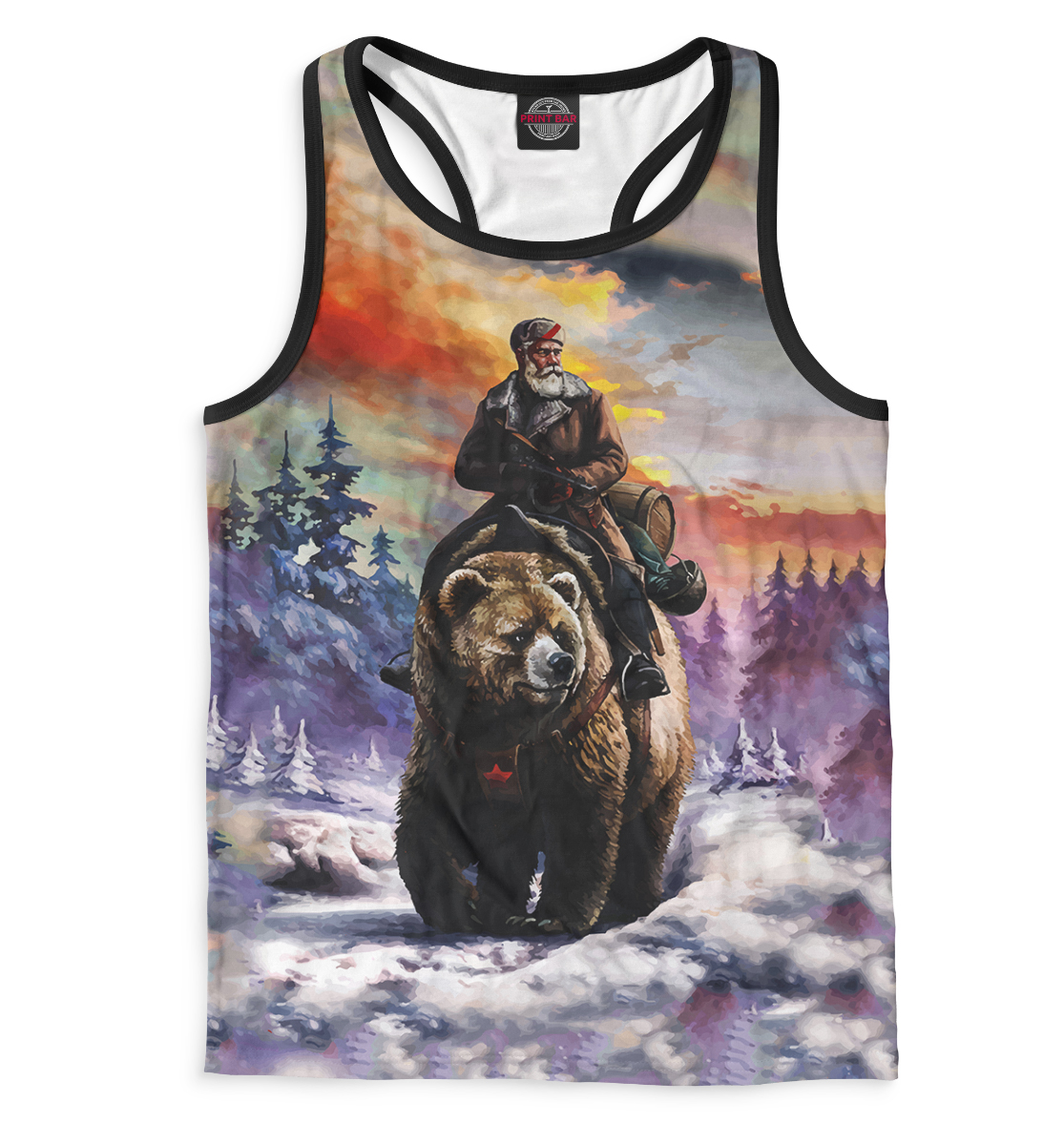 

Верхом на медведе