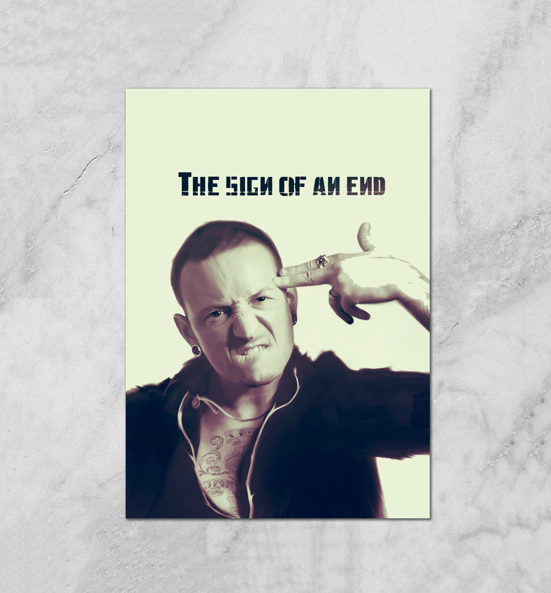 

The sign of an end