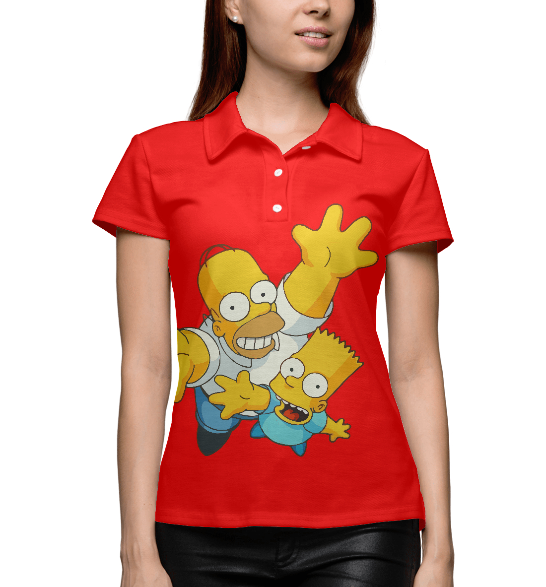 

Барт и Гомер Симпсоны