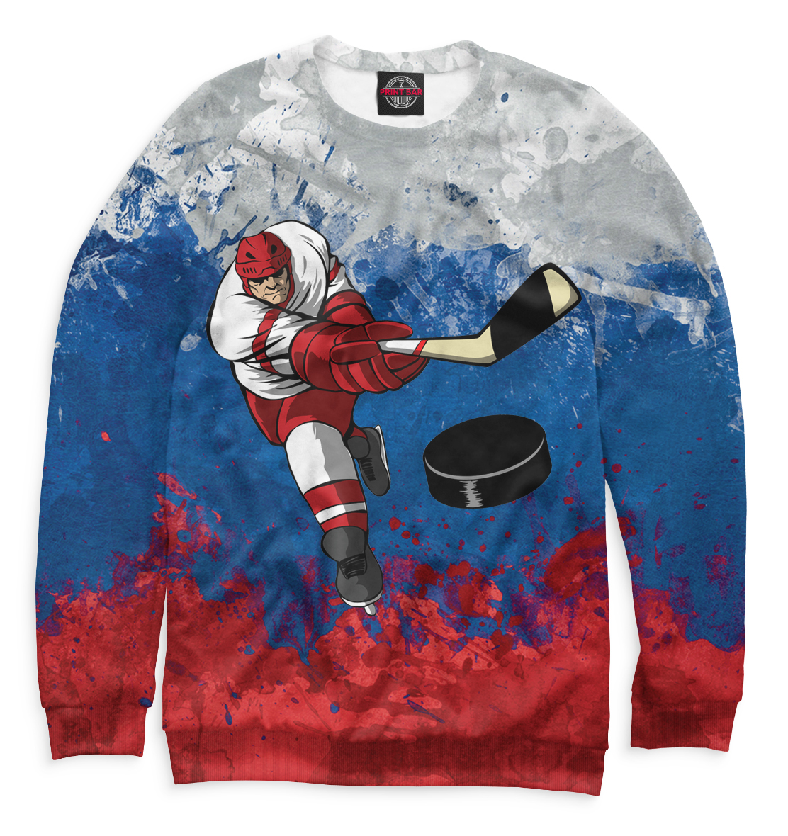 

Хоккеист и триколор