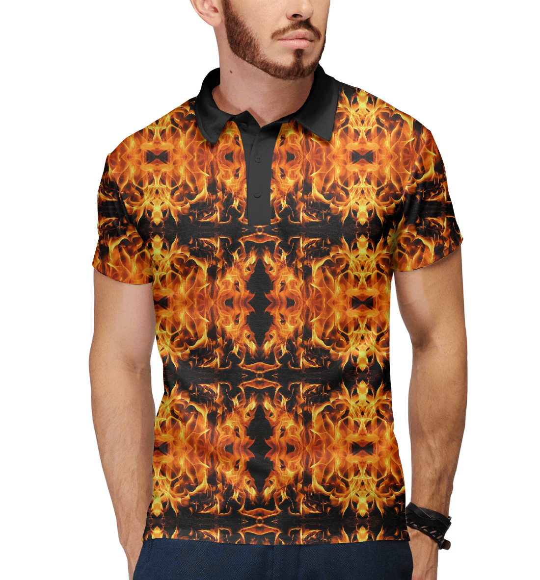 

Красное на черном