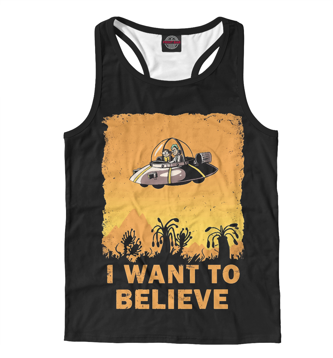 

Rick and Morty I Want To Believe