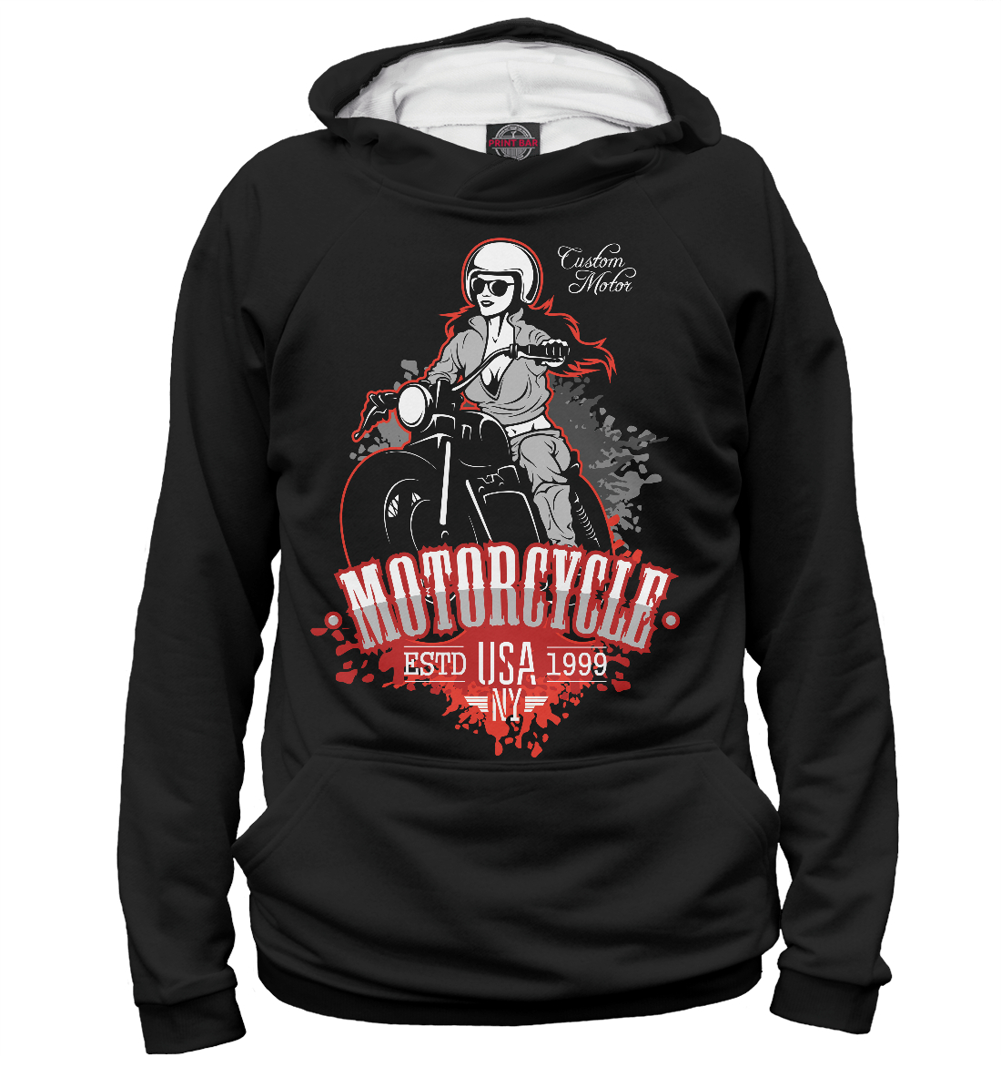 

Girl motorcyclist