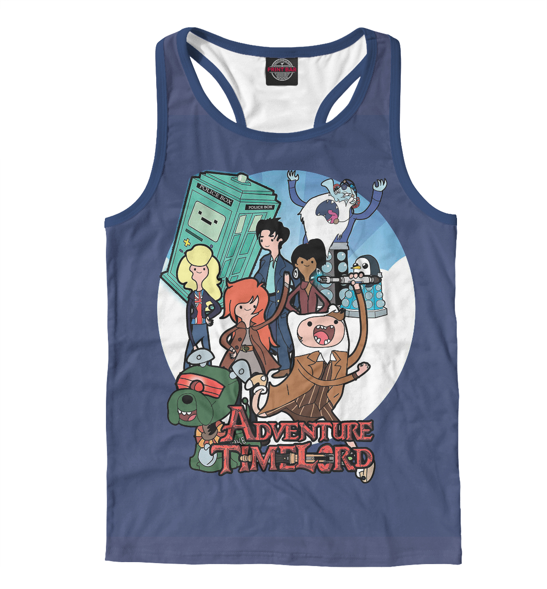 

Adventure time в стиле Доктор Кто