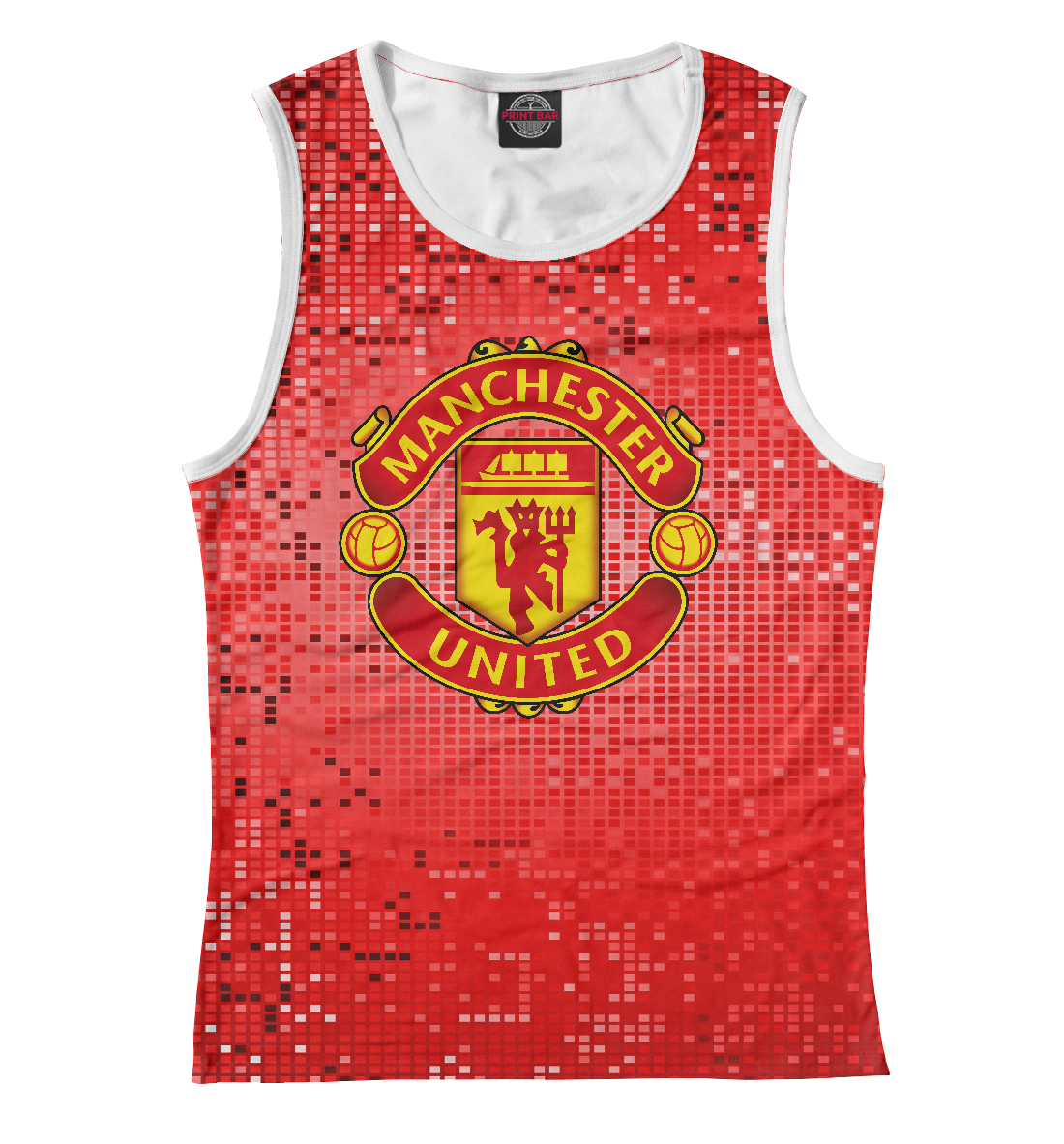 

Manchester United Abstract Pixels