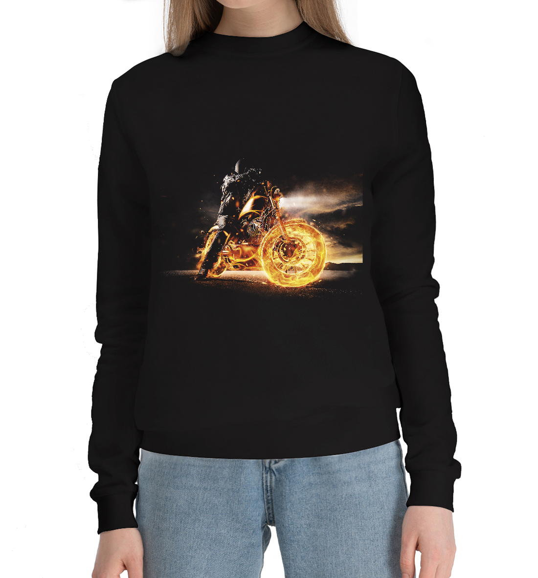 

Fire biker