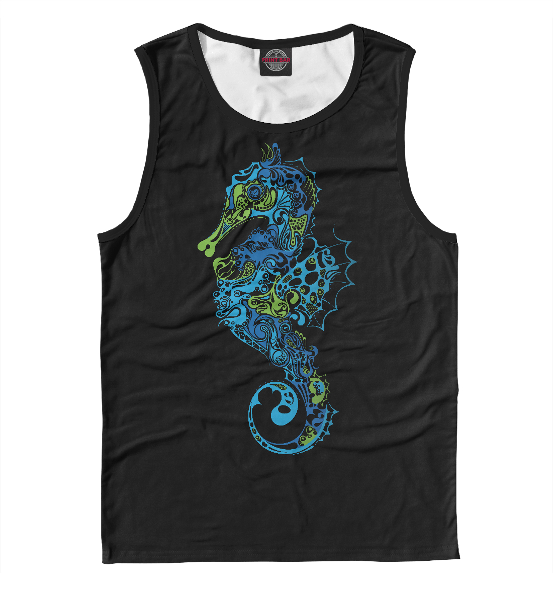 

Bright sea horse