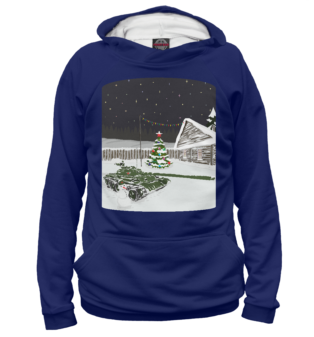 

Танк Т-54 на Новый Год