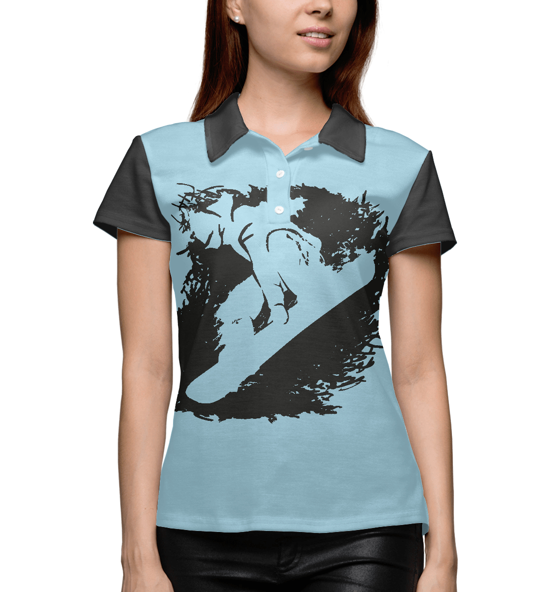 

Snowboarder art