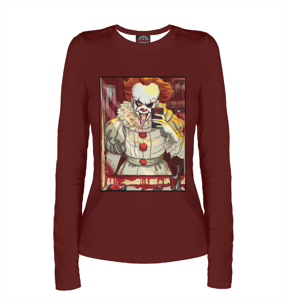 

Клоун из оно делает селфи