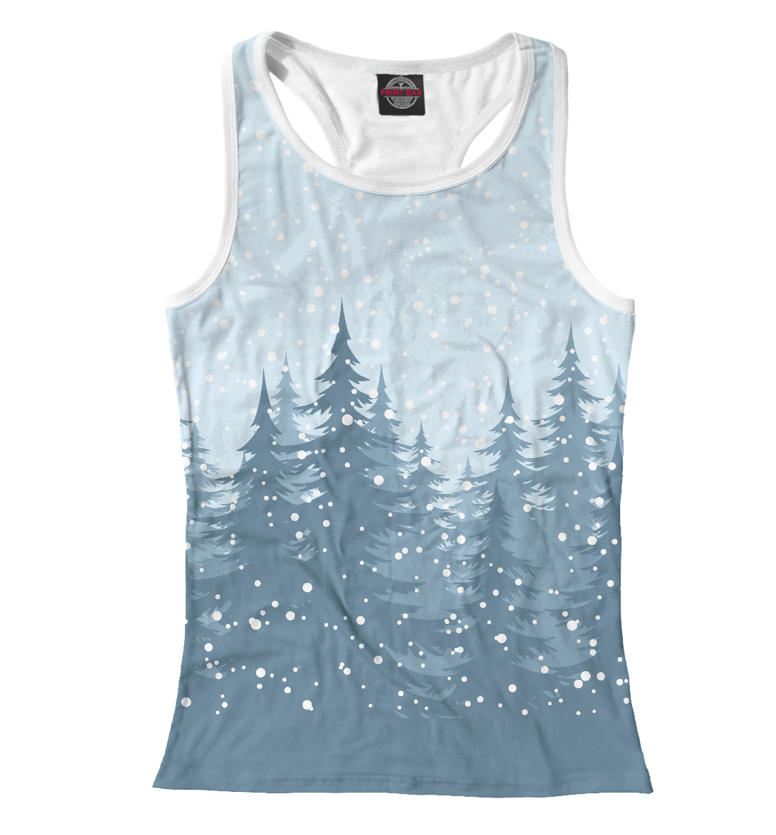 

Зимний ельник